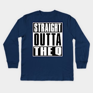 Straight Outta The Q, remembering the San Diego Chargers Kids Long Sleeve T-Shirt